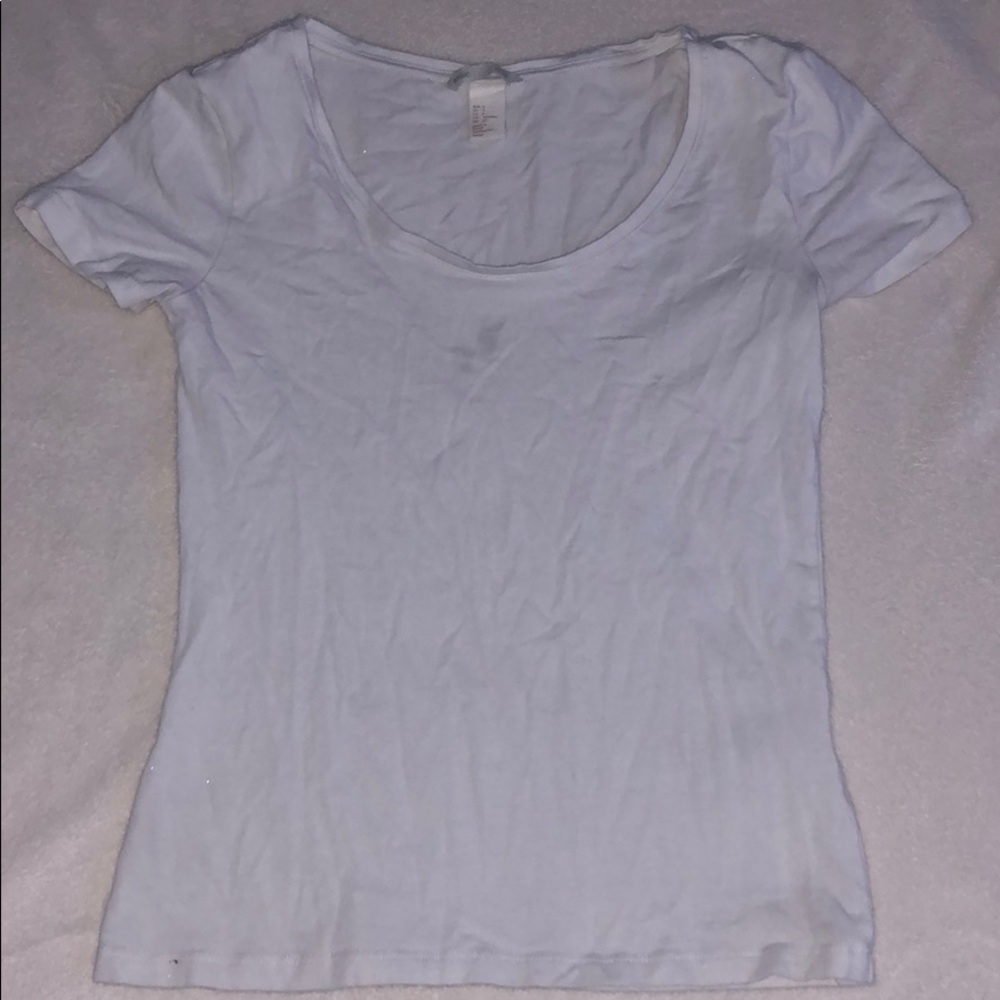 Basic white tee shirt from H&M
